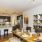 a kitchen with a dining table